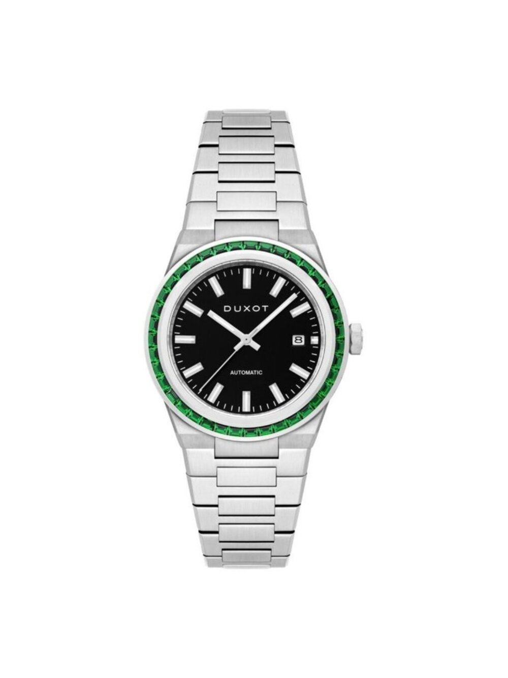 NWT Duxot Alicante Rainbow Automatic Black Dial Men's Watch